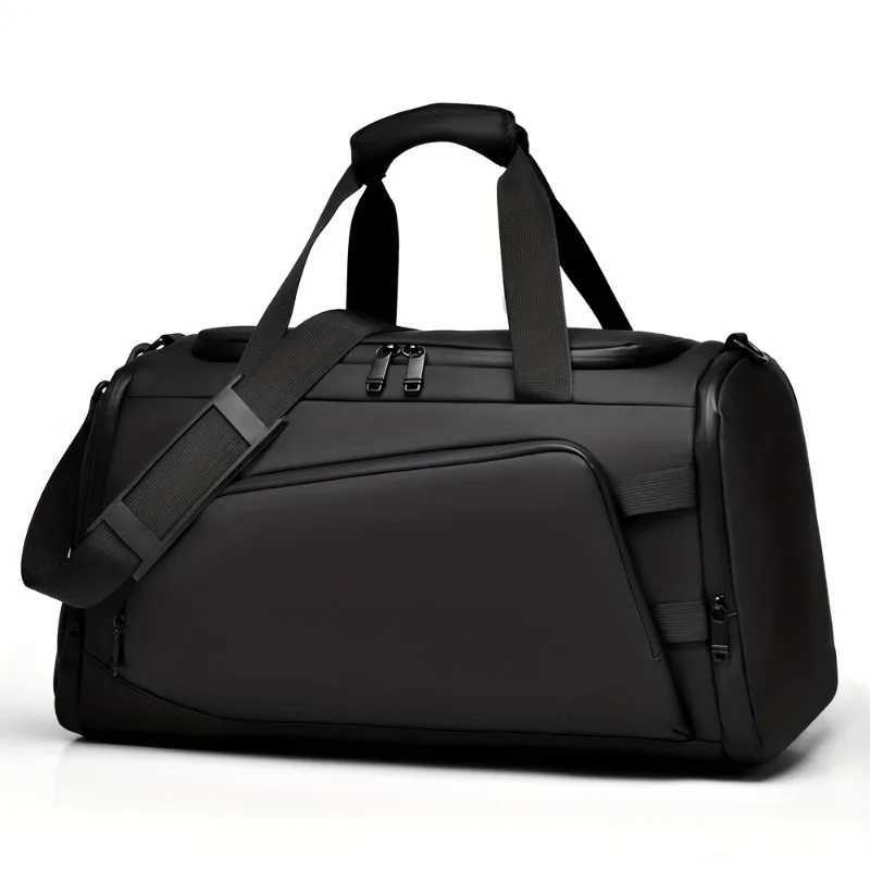 Large capacity mtifunctial lage bag with mtiple cpartments and shoe pockets casual sports and fitness bag Y251128-image-1086505689