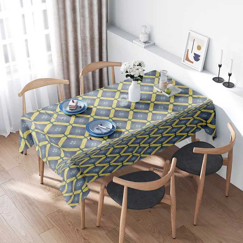 Mesa de comedor moderna con sillas a juegoJuego de decoración del hogar elegante para reuniones cómodas M251128