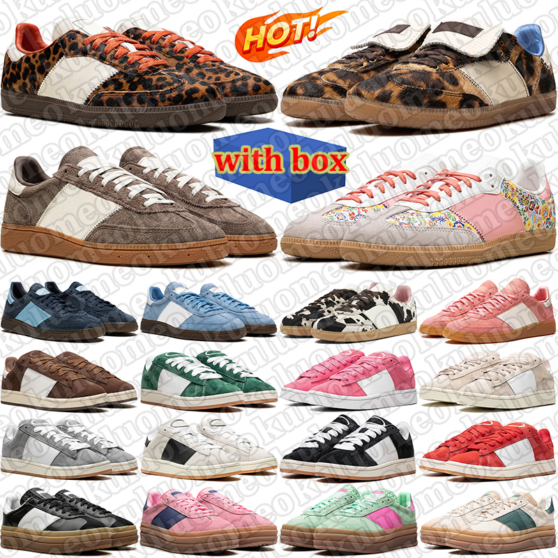 samba campus Gazelle Chaussures De Créateur Hommes Femmes Tendance Baskets Basses Cheveux Léopard Blanc Noir Gomme Rose Vert Gris Rouge Hommes Ca