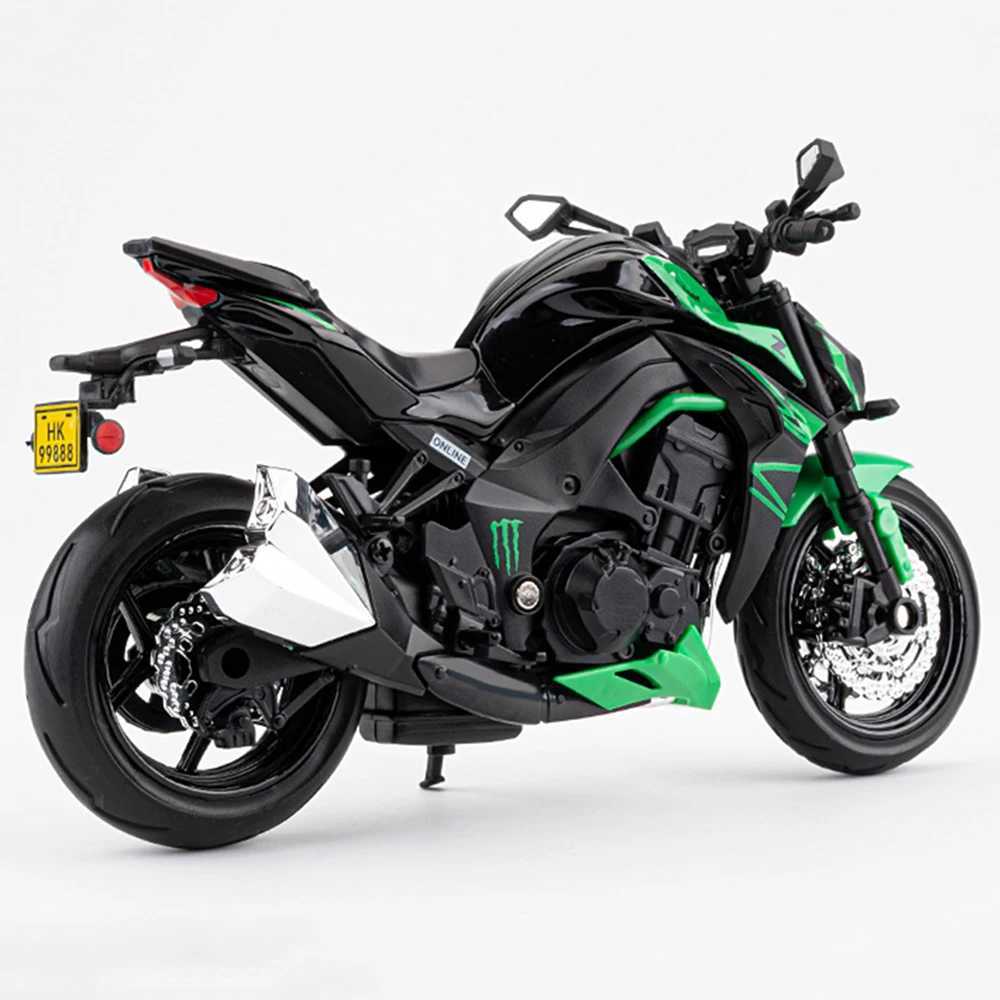 112 Kawasaki Z1000 Ninja 400 Alloy Diecast Motorcycle Model Toy Shock Absorption Front Wheel Steering Motorbick Boyfreiend Gift J251129-image-1086622022