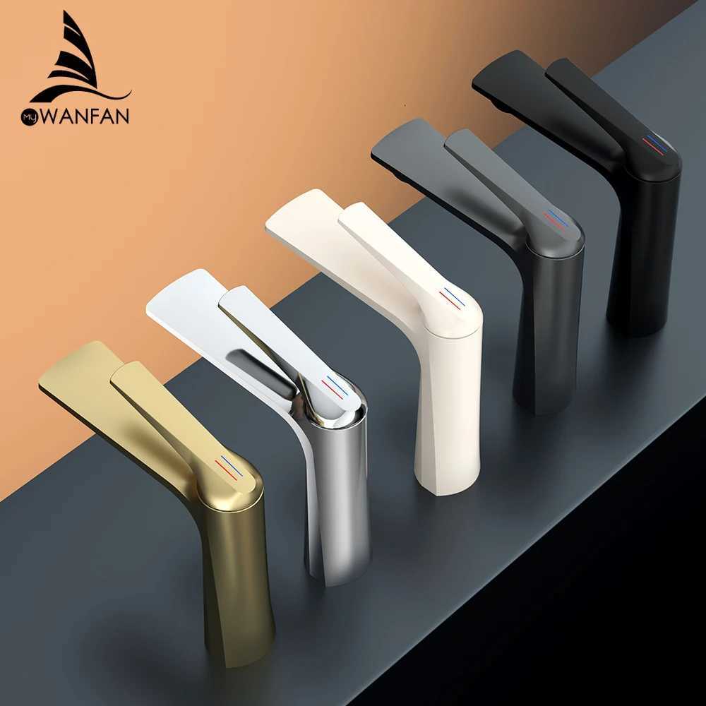 NEW High-end Bathroom Faucet Hot and Cold Sink Brass core Faucet Anti Splash Washbasin in The Bathroom Sink Tapware Tap M251129-image-1086590642