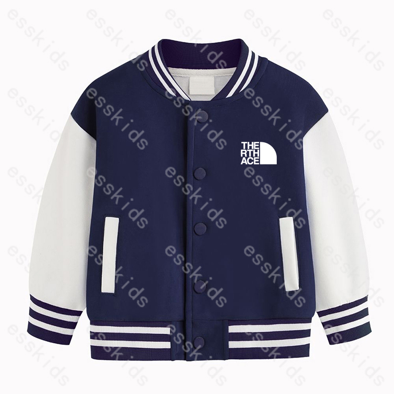 Baseball Jackets Kids Coat Designer Children Clothes Velvet Jacket Tops Autumn Winter Hoodies Luxury Outwear Boys Girls Sweatshirts DPD2511294