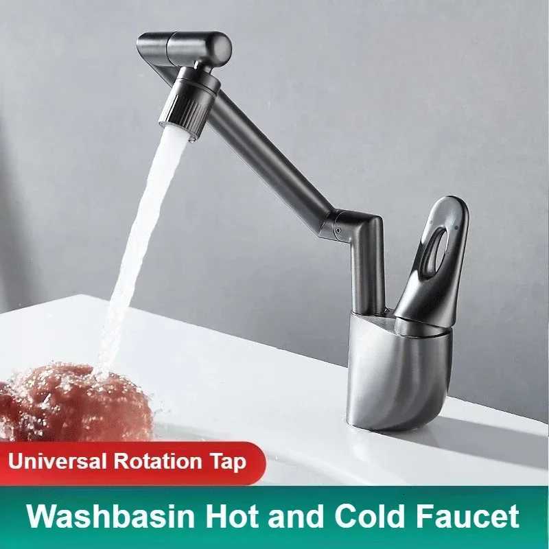 Brass Bathroom Mixer Faucet Universal Rotation Basin Faucets Hot and Cold Mixer Tap Household Toilet Countertop Faucets G1/2 M251129-image-1086590861