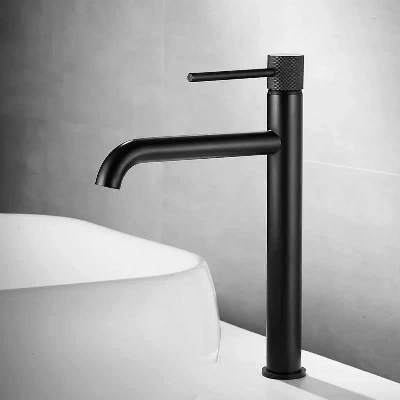 Basin Faucet Brushed Gold Bathroom Faucet Tap Bathroom Sink Faucet Single Handle Hole Deck Vintage Wash Hot Cold Mixer Tap Crane M251129-image-1086589723