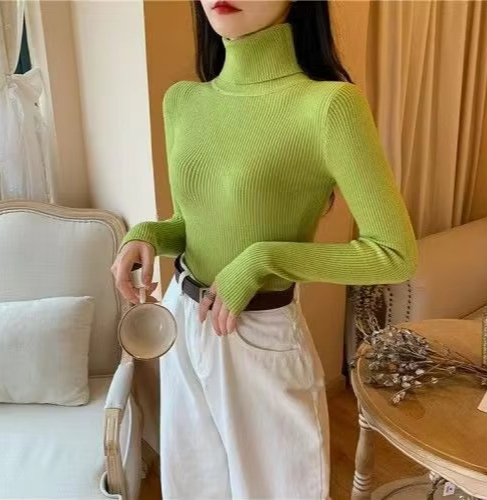A351 Mode d'hiver décontracté vêtements pour femmes pull pour femme mince hauts basiques cardigan pour femme tricoté pull pour femme peut être pe