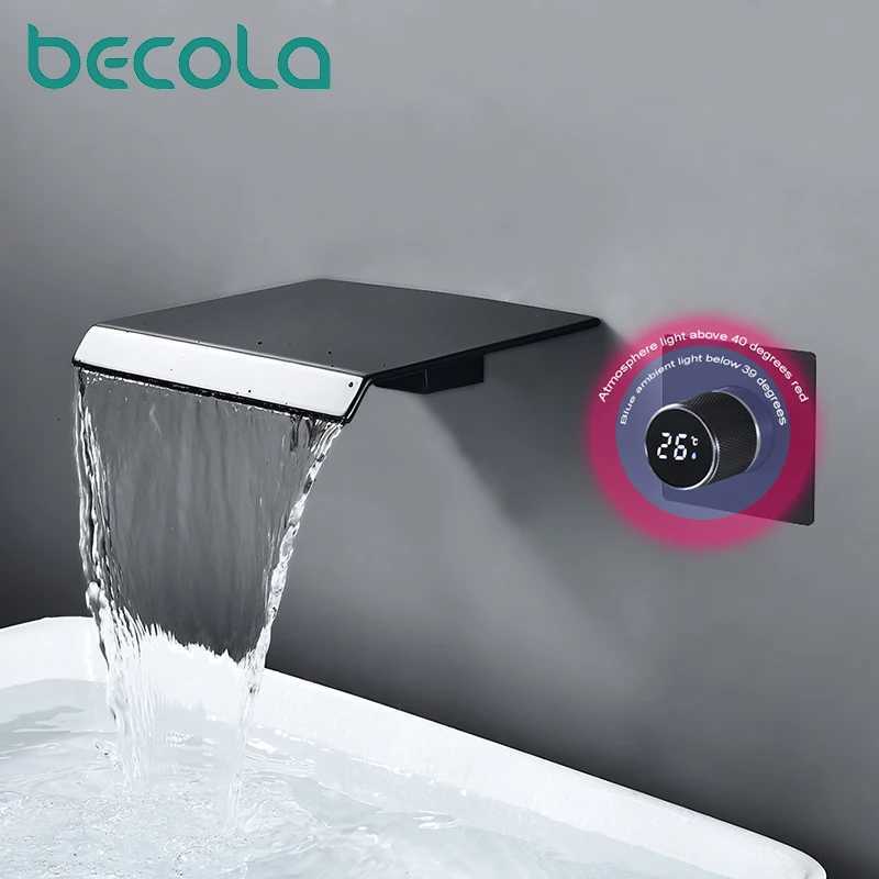 Digital display concealed in wall mounted basin wash basin faucet Faucet Single Handle Hot Cold Washbasin Basin Sink Faucet M251129-image-1086589849