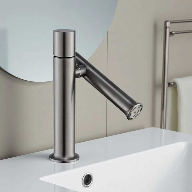 304 stainless steel robotic arm basin faucet hot and cold water household bathroom basin universal faucet M251129-image-1086590993