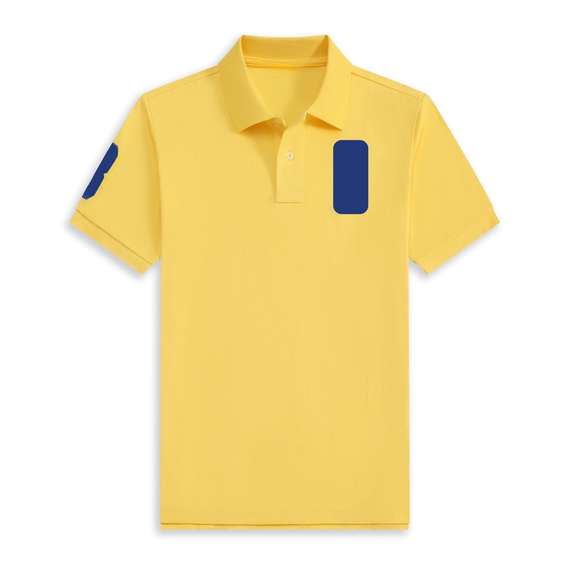Polos t shirt mens womens t-shirts collar short long sved tops man solid color loose casual shirts black blue red green pink fashion tees a87 L26050