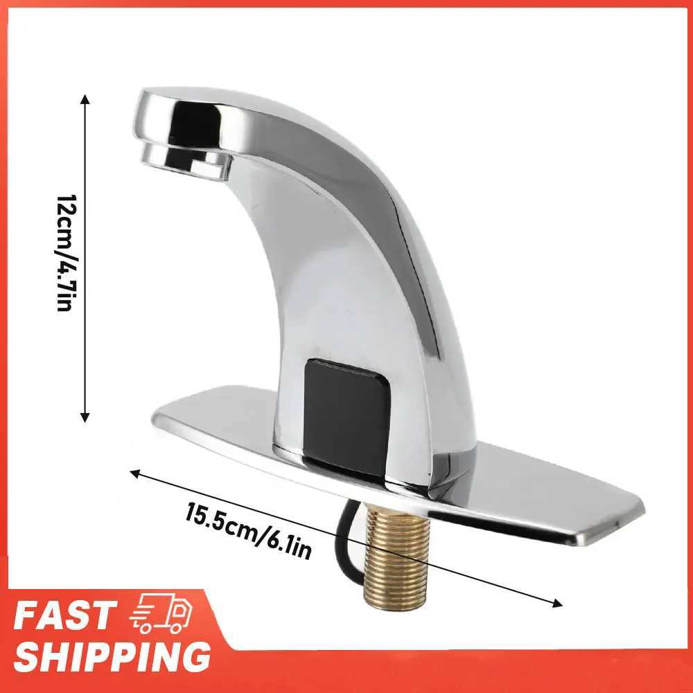 Sensor Faucet Energy Saving Infrared Sensing G1/2 Automatic Sensor Bathroom Faucet High Sensitivity Fine Polished for Bathroom M251129-image-1086591826