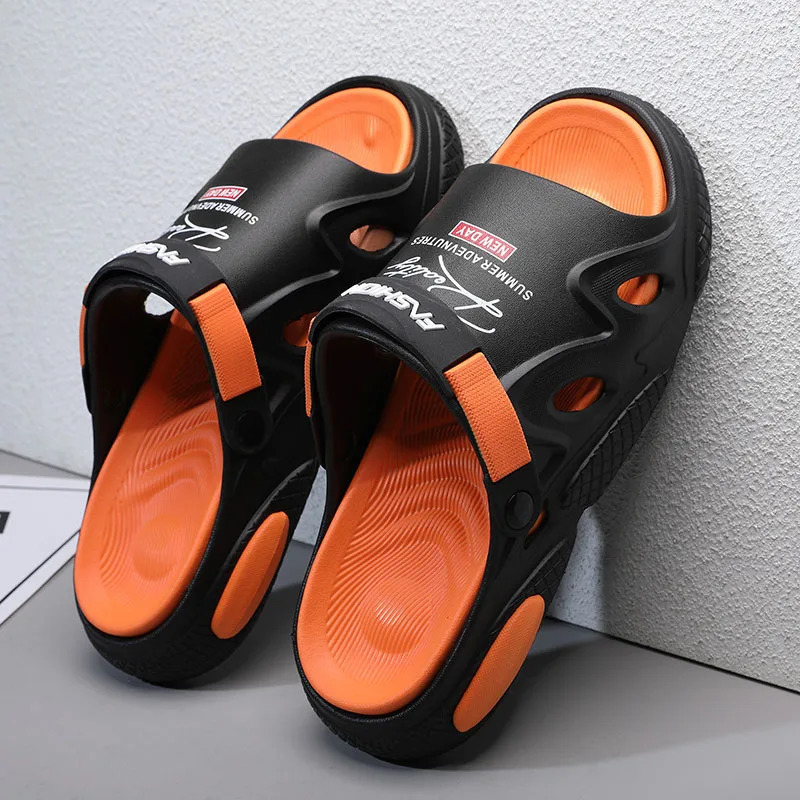 Mens Summer EVA Soft Bottom Platform Sliding Sandals Indoor and Outdoor Walking Beach Flip Cover Womens Shoes 250425