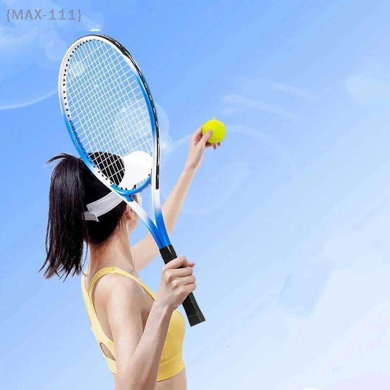 1Pc Children's Professional Tennis Racket - Beginner-Friendly, Shockproof, Parent-Child Interactive Unisex Training Racquet C251129-image-1086614777