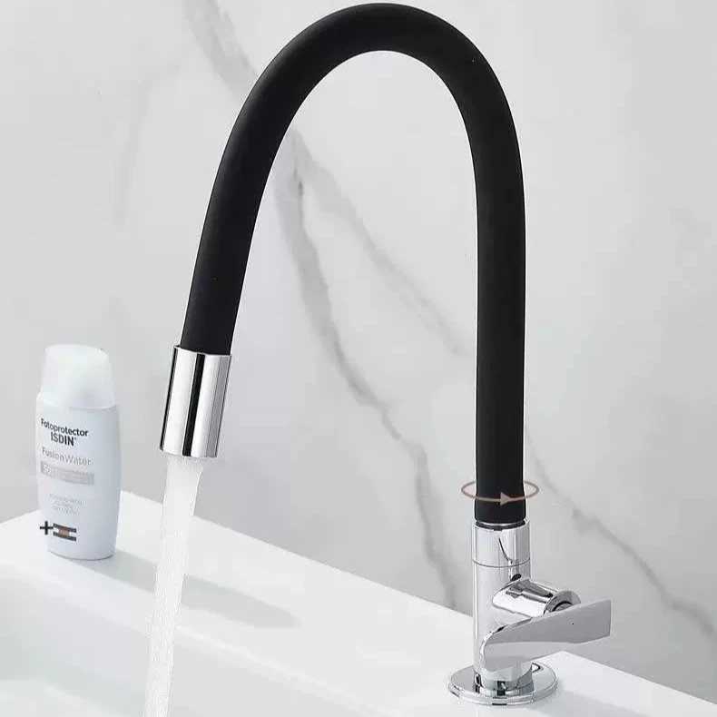 Single Cold Water Tap Laundry WashBasin Sink Faucets Single Hole Kitchen Faucet Wall Mounted 360 Rotation Bathroom Faucets M251129-image-1086591378