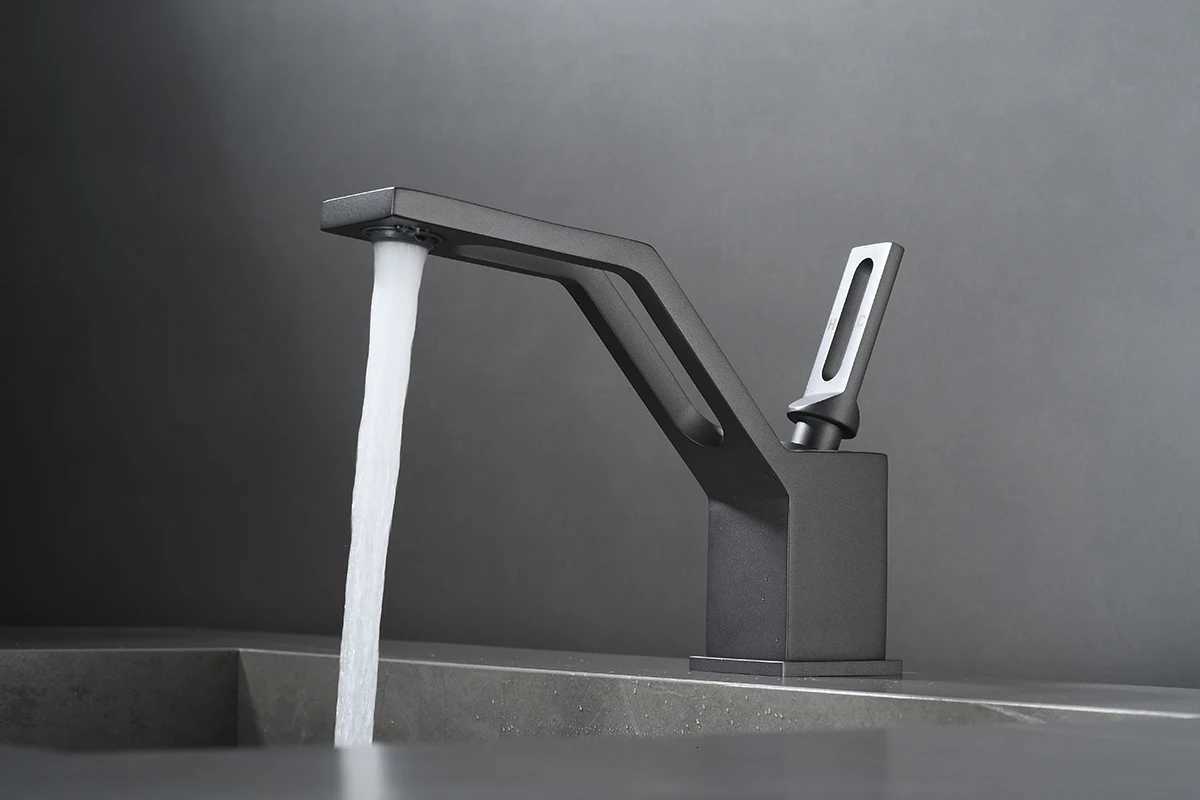Becola Basin Wash Basin Sink Wash Basin Faucet White Black Bathroom Hot And Cold One New Creative Personality Faucet All Copper M251129-image-1086590146