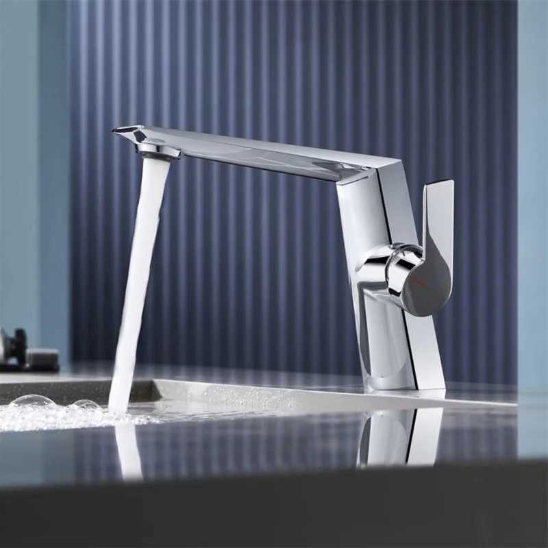 Basin Faucet Gold Torneiras Bathroom Sink Faucet Single Handle Hole Faucet Basin Taps Hot Cold Mixer Tap Crane 855938 M251129-image-1086590191