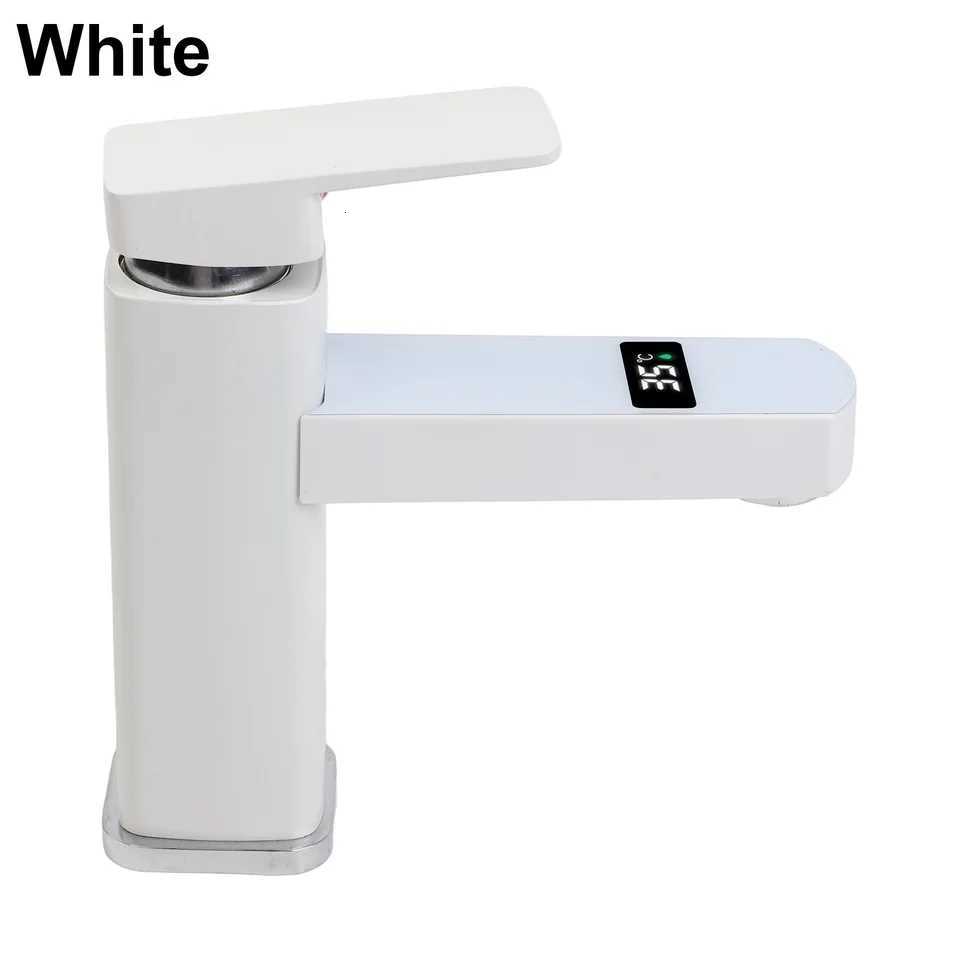 User Centric Digital Basin Faucet With Built In LED Screen To Accurately Display Water Temperatures At All Times M251129-image-1086591744