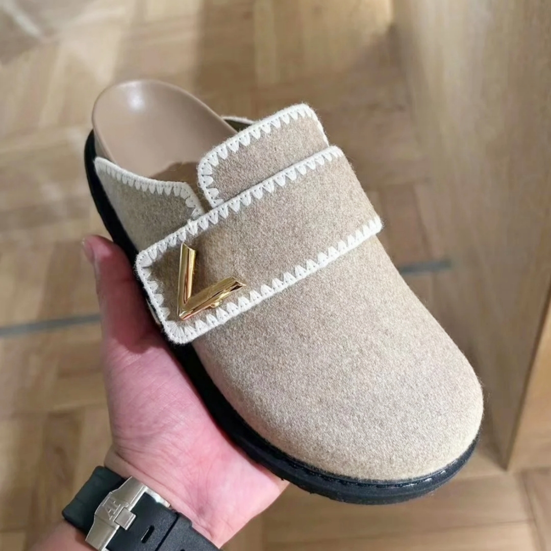 Sac Designer slipper Womens mens cosy flat comfort clog Sandal Luxury slide Loafers Mule Sliders brown leather buckle sandale Booties Casual Summ