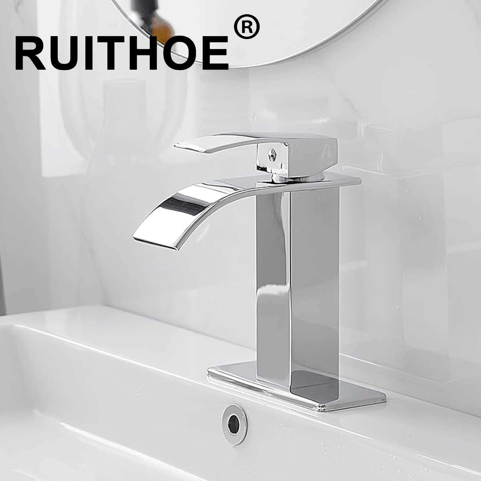 Matte Black Basin Faucet for Bathroom Single Hole Single Handle Modern Vanity Lavatory Basin Hot Cold Mixer Tap Commercail M251129-image-1086591989