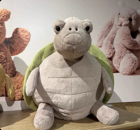 Timmy Turtle Backpack Plush Toy Latest Cartoon Anime Cute Pillow Fun Stuffed Animal for Friends Kawaii Doll Birthday Gift 251031 W260306-image-1096677296