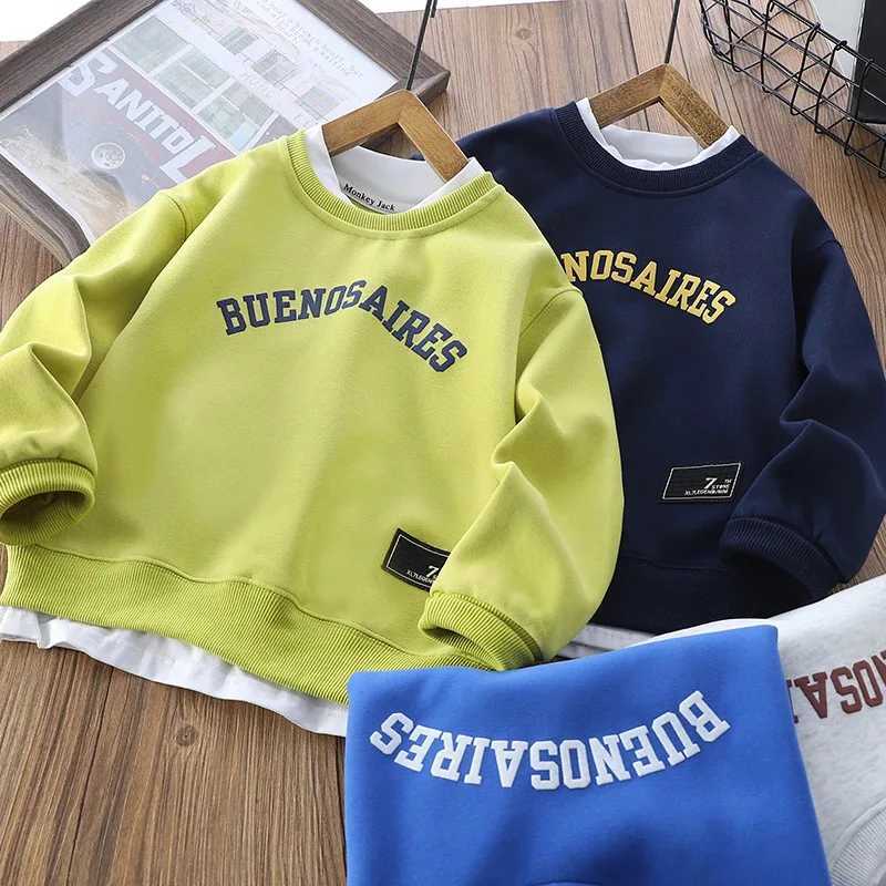 3 4 5 6 8 10 12 14 Years boys Sweatshirt Spring Autumn Letter Print Long Sleeve Round Neck Pullover For Teen Boys Casual Hoodie C251129-image-1086588212