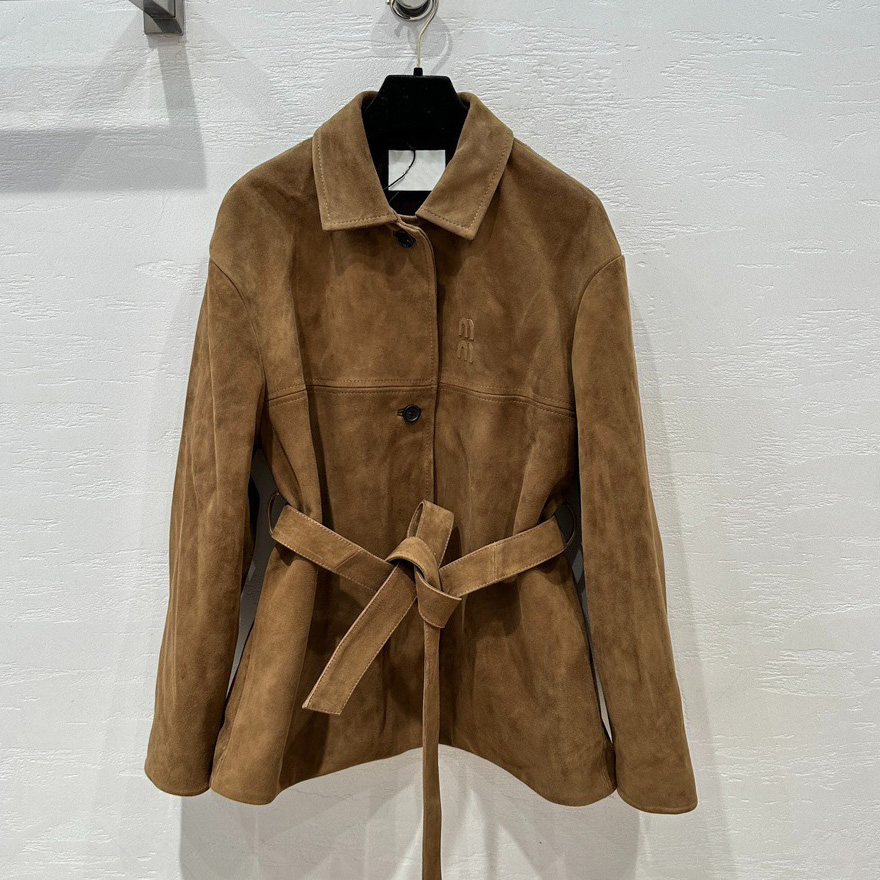 Designer women Goat suede genuine leather Jackets designer Outerwear women Coats jacket Fashion coat Puffy Long Sleeves Lady parka women winter jack