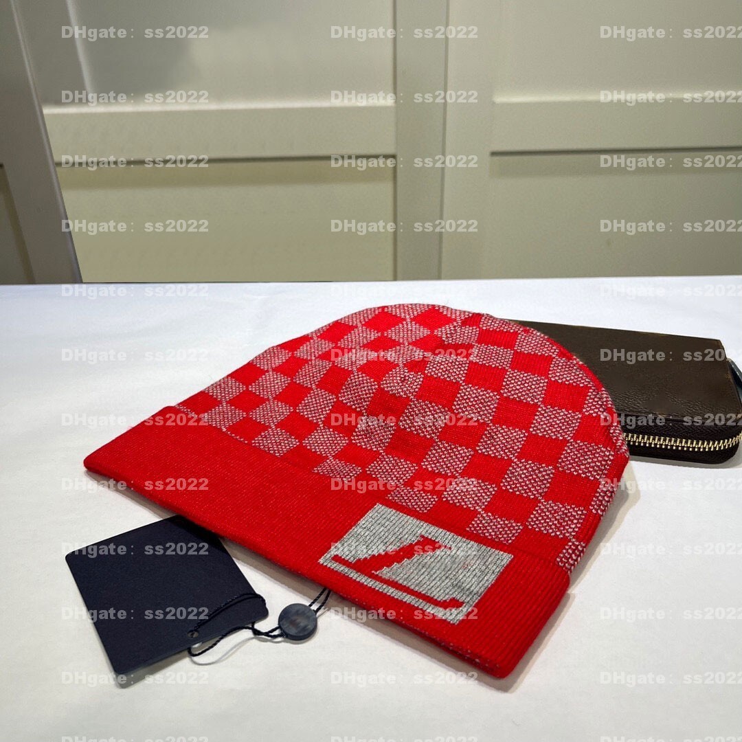 Designer Knitt Hat Men Women Wool Beanie Cap Fall Winter Thermal Skull Hats Fashion Brand Bonnet Warm Caps Top Quality Multiple Styles