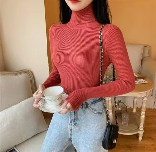 A355 Mode d'hiver décontracté vêtements pour femmes pull pour femme mince hauts basiques cardigan pour femme tricoté pull pour femme peut être pe