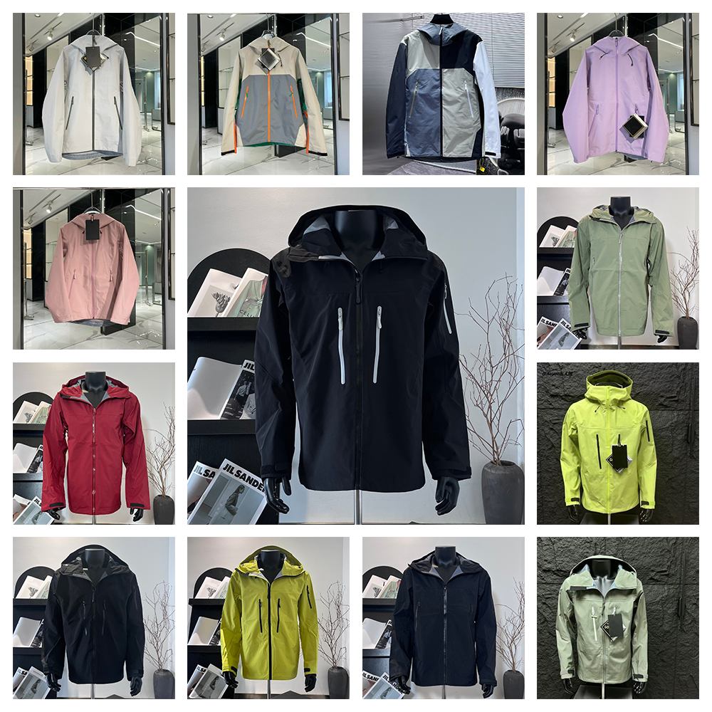 Men Jacket Three Layer Outdoor zipper jackets Waterproof warm Jackets For sports Women SV/LT GORE-TEXPROS Jacket Male Casual Lightweight Hiking J-image-930722487