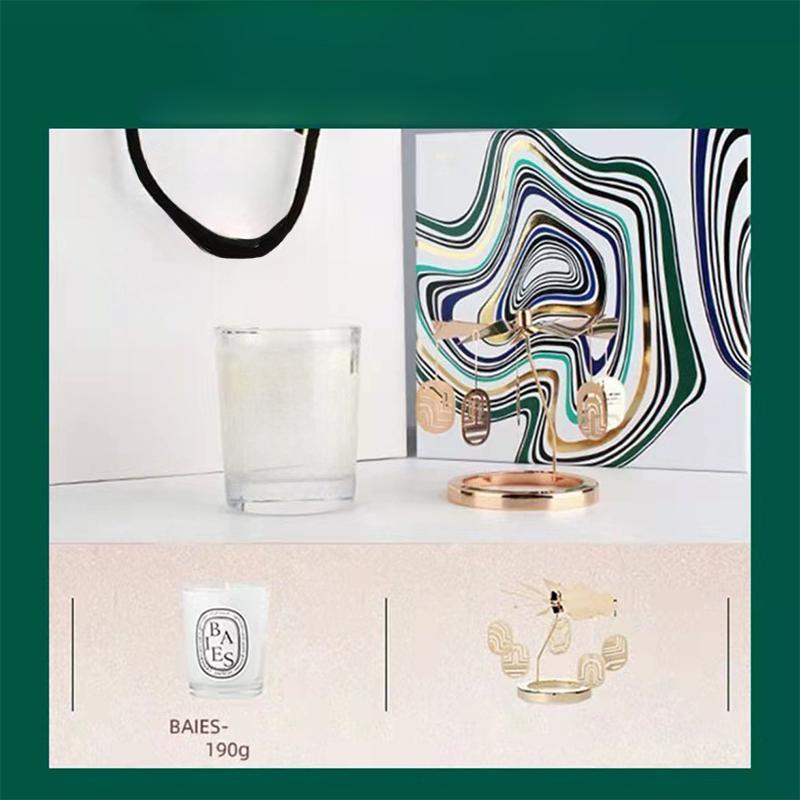 Luxury brand perfume gift box scented candle wax jelly romantic room decoration scented candle new year christmas party gift birthday gift-image-1055798119
