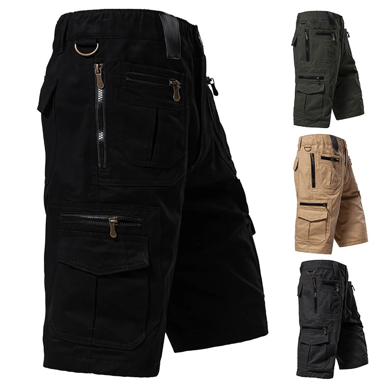 Mens oversized loose casual shorts fashion trend version cotton elastic waist summer work 250420Z