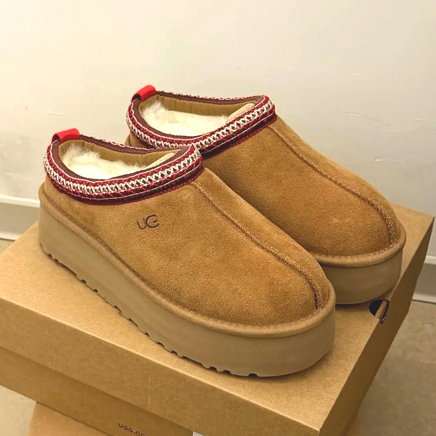 10A Designer Tazz Slippers Tasman Fur Slides Platform Snow Boot slippers Unisex comfortable winter casual slippers Classic Ultra Wool Slides Size-image-954714428