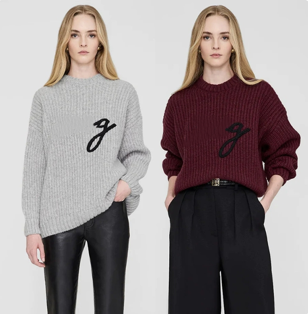 chandails pour femmes de créateurs d'hiver tricoter à manches longues à manches longues pull de chariot à manches longues en tricot tricot pour f