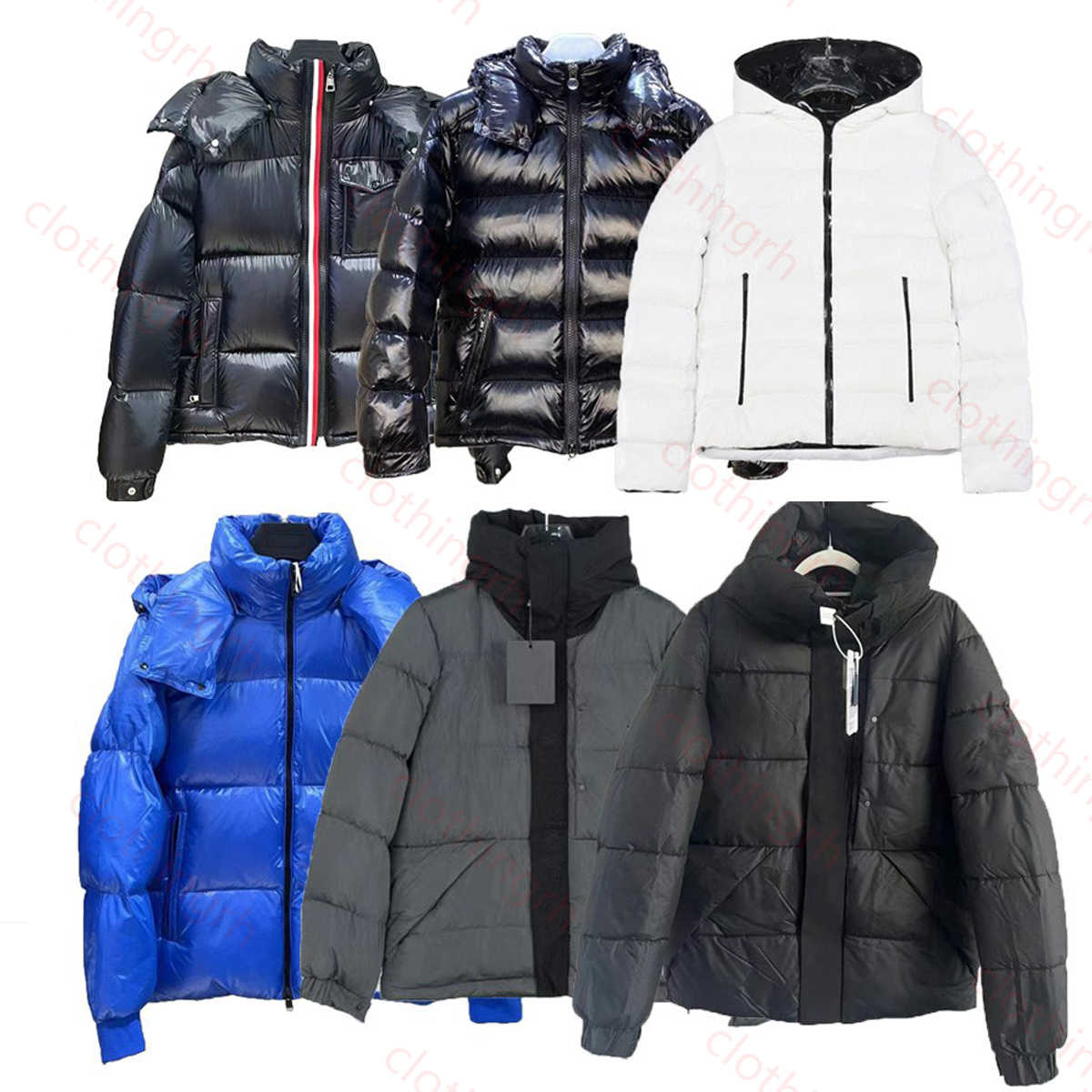 mens puffer jacket designer coat men women door down coat stylish hooded with alphabet thick warm men women scan designer parka winter down jacke