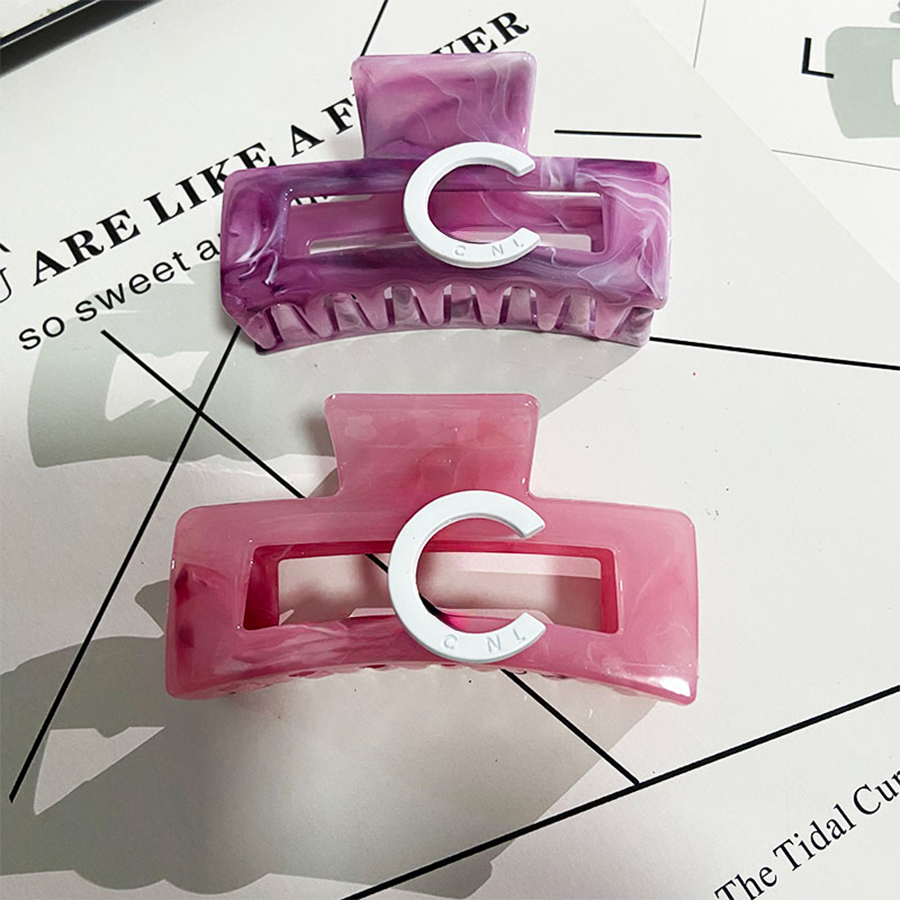 Hairclip Designer Women Letter Hair Clip High-Quality Brand Classic Multifunctional Casual Hair Clip Fashionable Color Hair Clip Color
