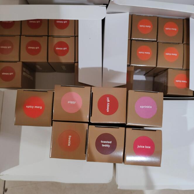 Makeup Pocket Blush 5.3g Face Cheek Blushes Long Lasting Blush Stick Beauty Cosmetics 7Color Piggy Freckle Toasted Teddy Sleepy Girl Juice Box Sp-image-1015952174