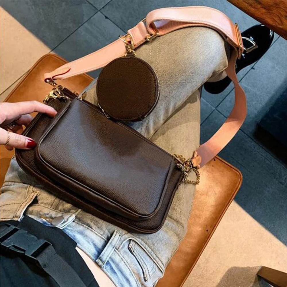 10A High Quality Multi Pochette Accessories Luxury Wallet Mini Crossbody Shoulder Bags Purses Designer Bag Woman Handbag Designers Women Purse Lu