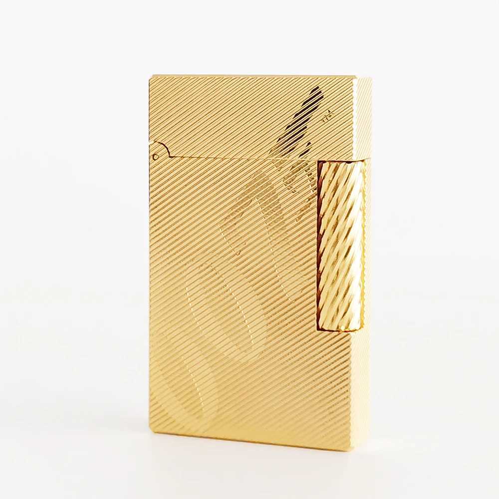 JT. Dunant Lighters E 007 Rechargeable Butane Gas Cigarette Gadgets Bright Sound Gifts For Smoker Y250210-image-1044125556
