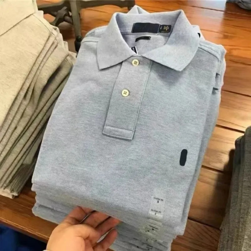Mens Polo shirt Quality embroidery shirts Men's designer shirt Business Luxury lapel Tees t shirts for men Fashion Black White Polos Summer