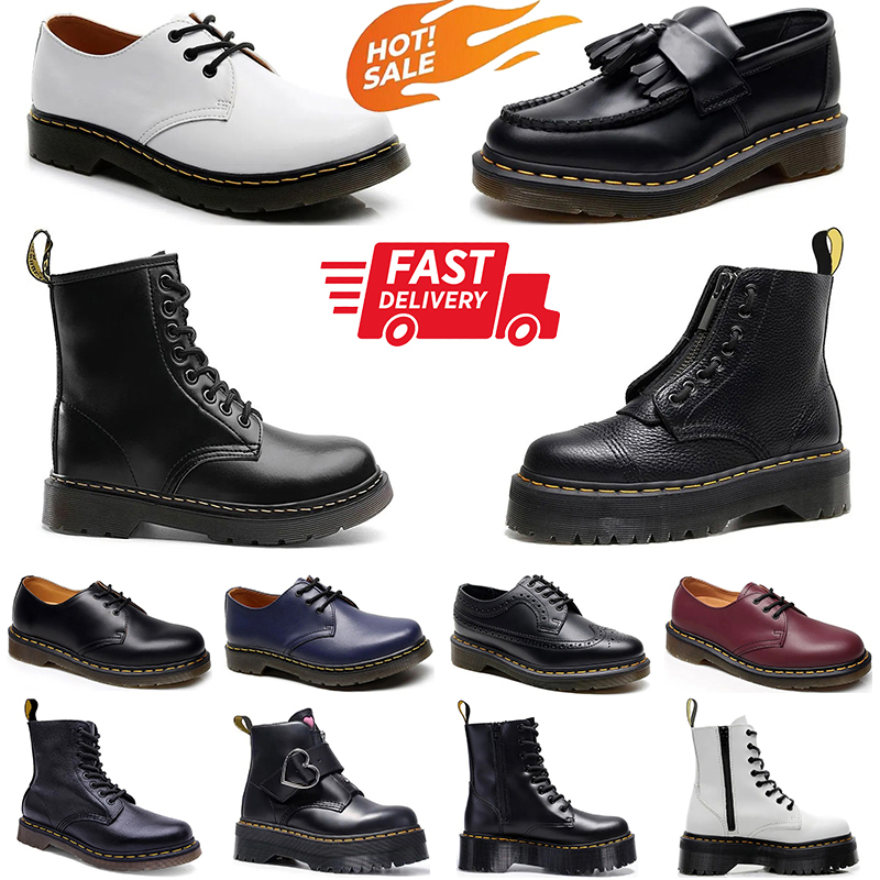 Livraison gratuite Designer Martin Boots Mens pour femmes Chaussures de plate-forme de luxe pour femmes