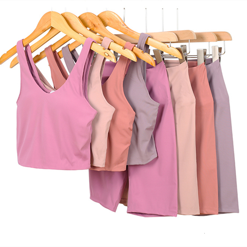 Women Yoga Two Piece Set Sports Bra with Suspender Straps and Matching Shorts Slim Fit Activewear Outfit Designer Fitness Jacket Set for Yoga Pil-image-1044454476
