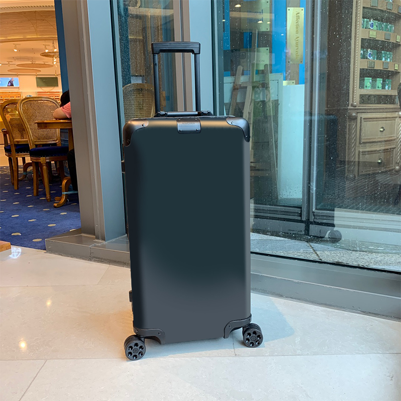 Top 10a Designer Suitcase Luggage trunk Metallic glossy Alloy Luxury Boxes Trolley Case Travel Bag high-capacity Password Suitcases Boarding Case-image-1044418998