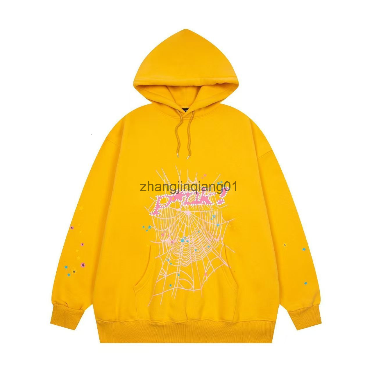 Designer Spider Hoodie Spring Winter Cotton Vintage Luxury Fashion Foam Printing Black Light Pink Hoodies Womens Mens Sweatpants Sweater Jackets T S
