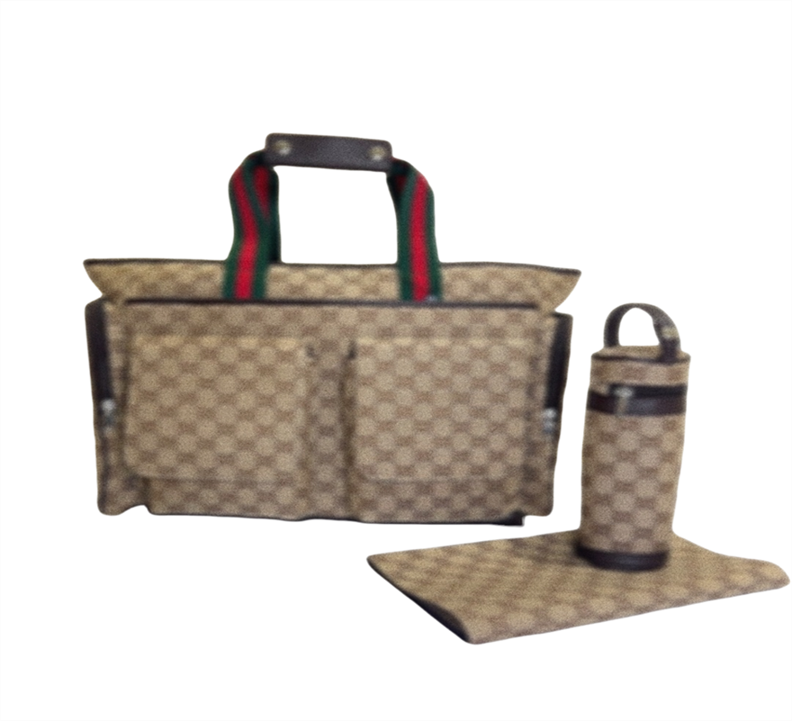 Designer Mom Baby Diaper Bag three-piece set of high quality designer print multi function shoulder bag for mom and girl gift creative A11
