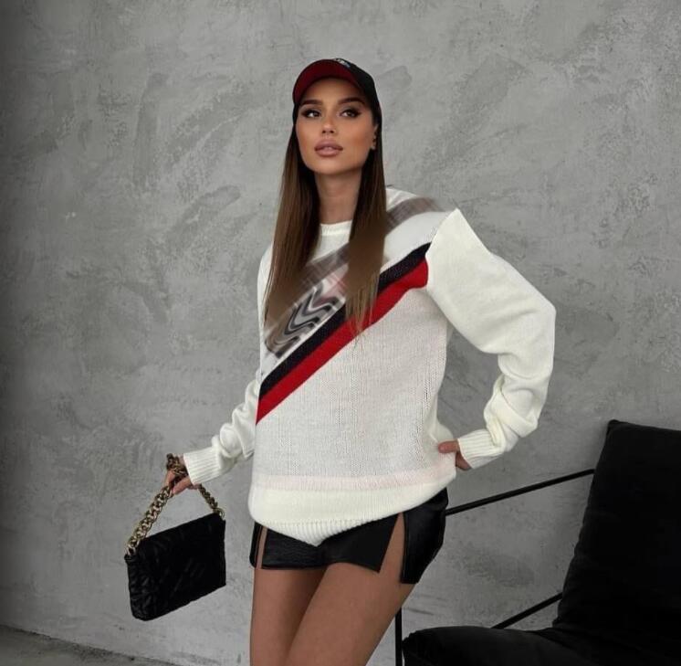 Designer New Women's Sweater knitwear dress Luxury brand Casual coats jacket designer Sweater