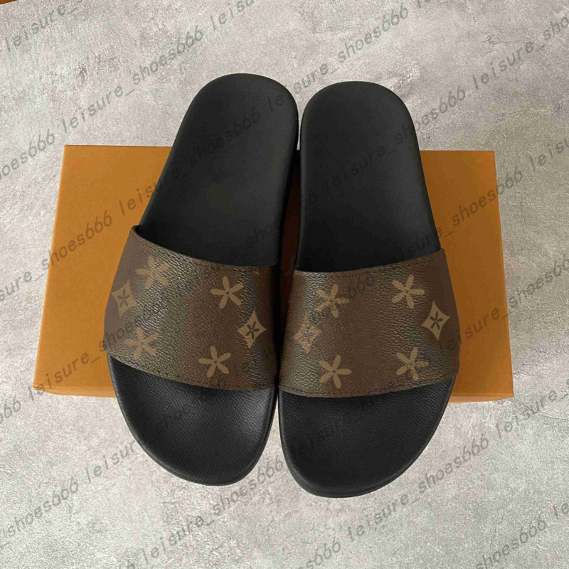 Nouveau classique Slipper Summer Outdoor Femmes Plage Caoutchouc Sandal Luxurys Designer Mules Sandale Chaussures Casual Mens Slides Voyage Pisci