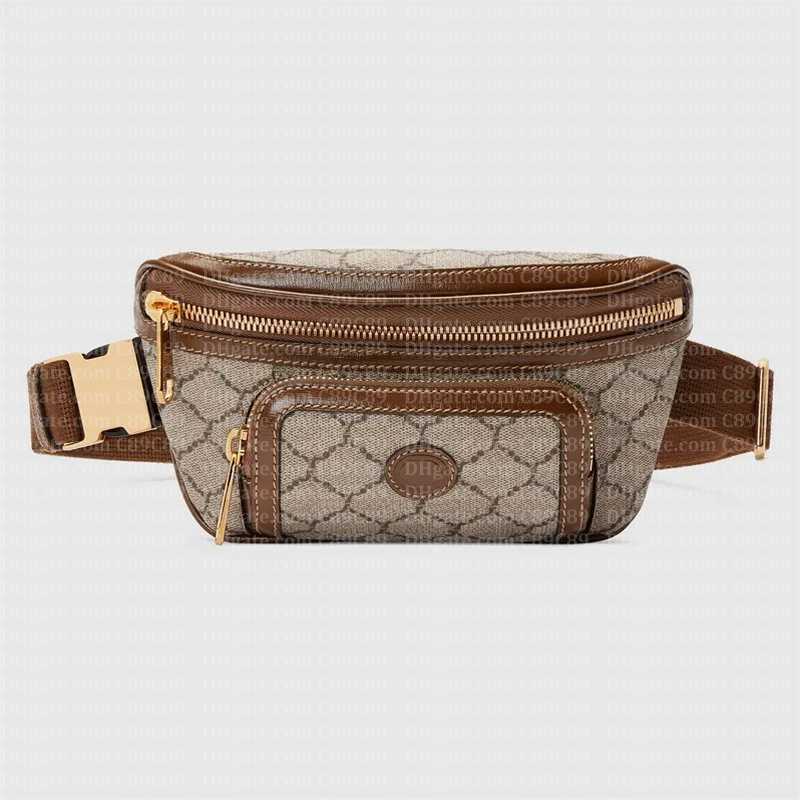 Sac de créateur homme rétro Bum sac authentique en cuir fanypack femme vieille fleur de taille sac dames sac à poitrine
