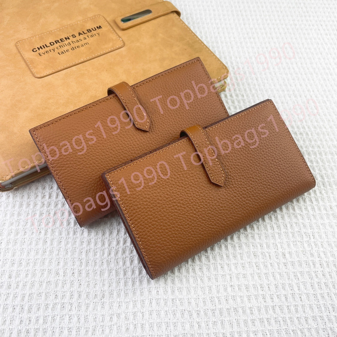 Design luxury Top quality long togo Wallets Designer Purse fashion fashion cowhide Genuine leather wallet For woman soft leather Come dust bag and B
