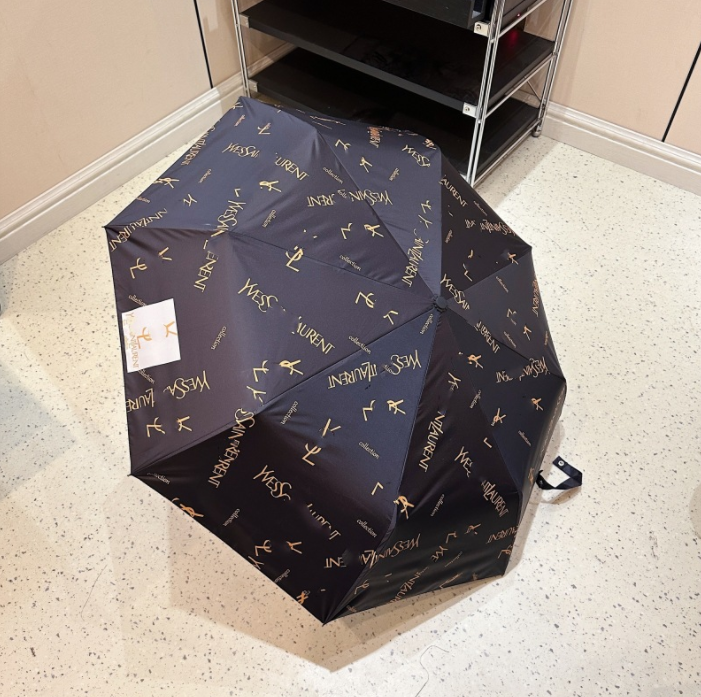 New 2025 luxury Classic Fully Automatic Triple fold Umbrella Designer Fashion rain or shine Dual Use Umbrella Outdoor Sunshade Umbrella Sunscreen-image-1095984752