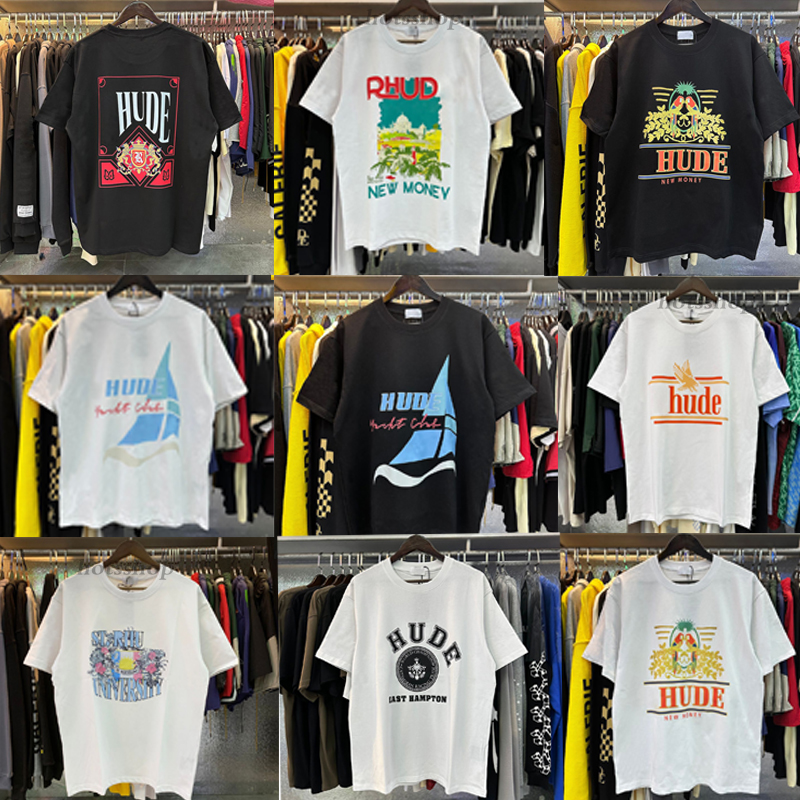 T Shirt Mens Shorts Tracksuits Designer Printing Letter Black White Grey Rainbow Color Summer Fashion Cotton Cord Top Short Sleeve