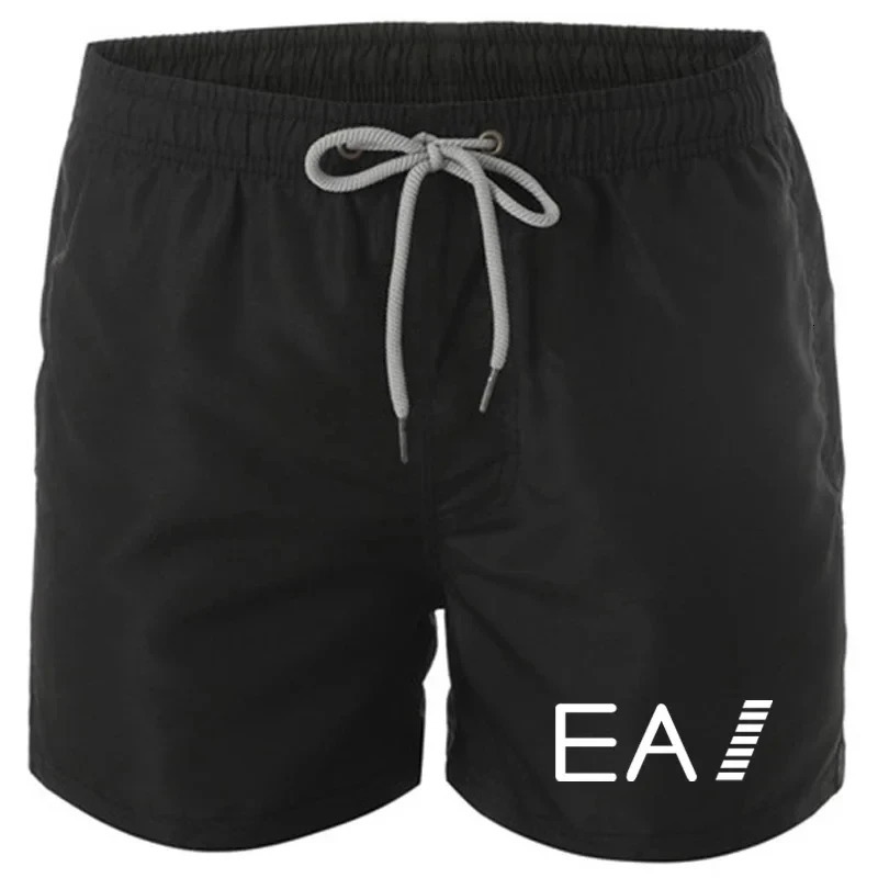 2024 summer beach shorts mens quickdrying casual drawstring pocket surf style 250214Z