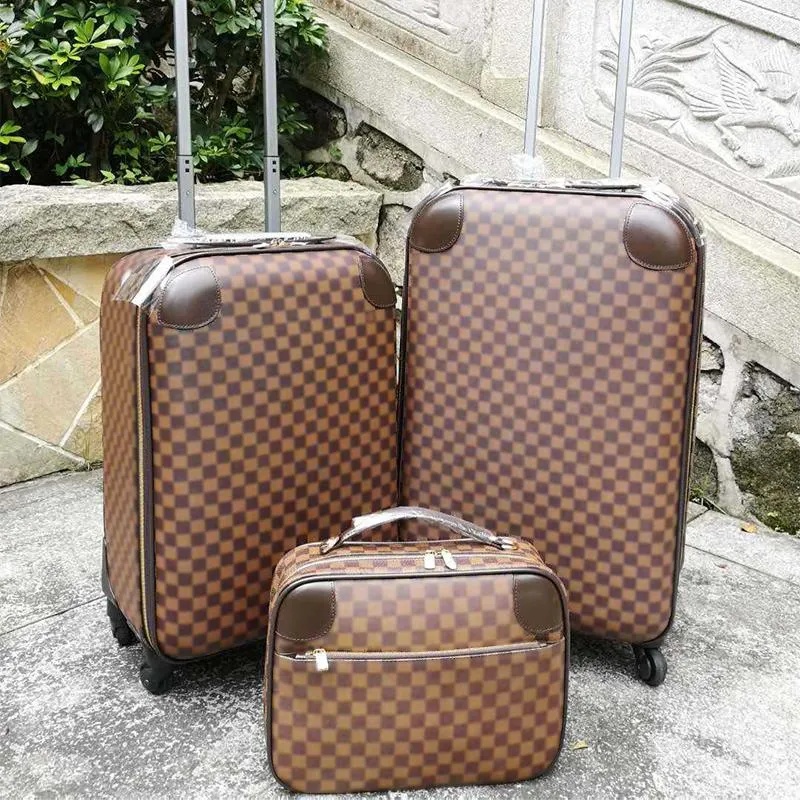Suitcase Designer luggage with wheels bag suitcase accessory Fashio bag Boarding large capacity travel leisure holiday trolley case luggage-image-1045222453